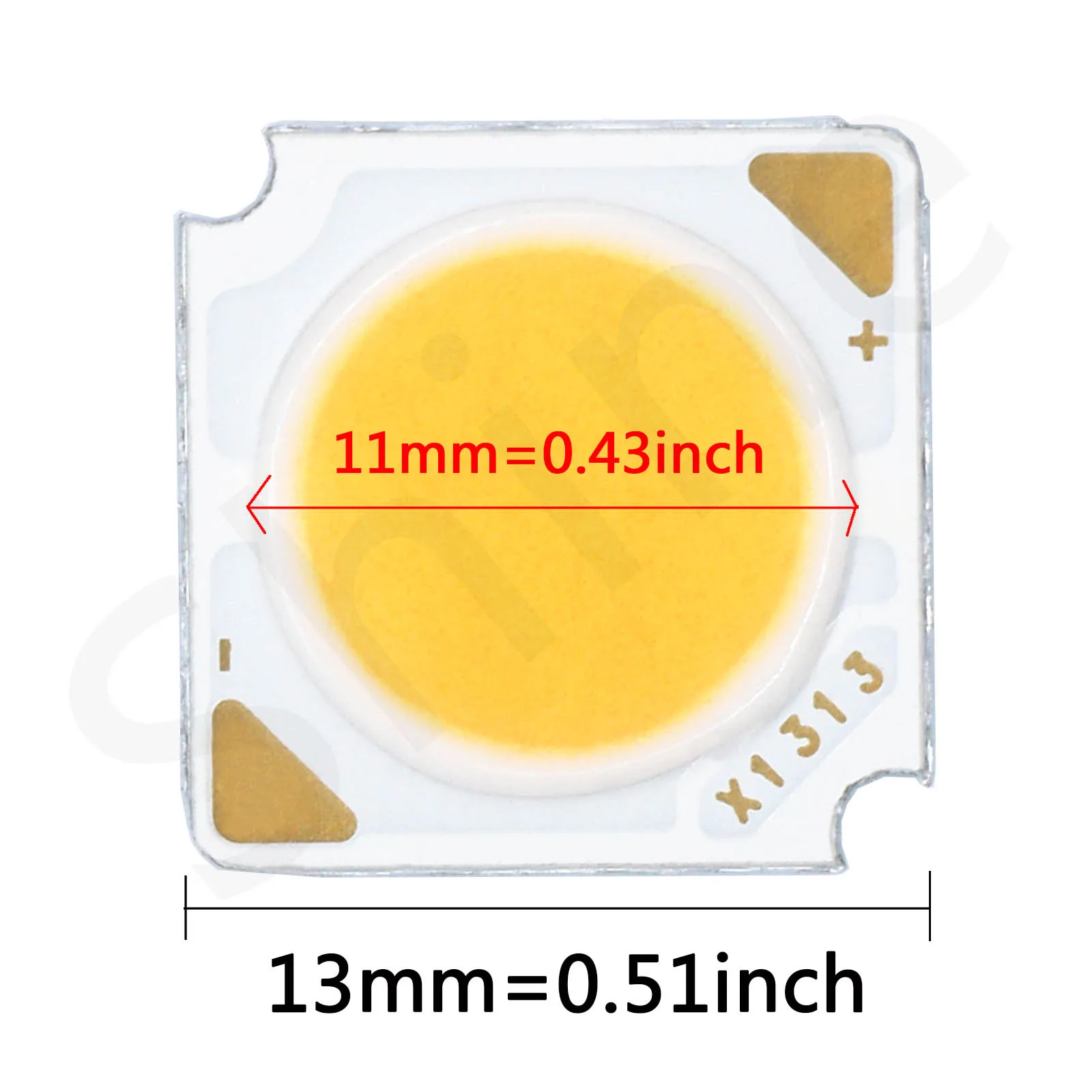 10pcs High Power Bridgelux COB LED Source Chip 3W 5W 7W 10W 12W 15W 18W 300mA 13mm Diode For Spotlight Downlight Accessories DIY