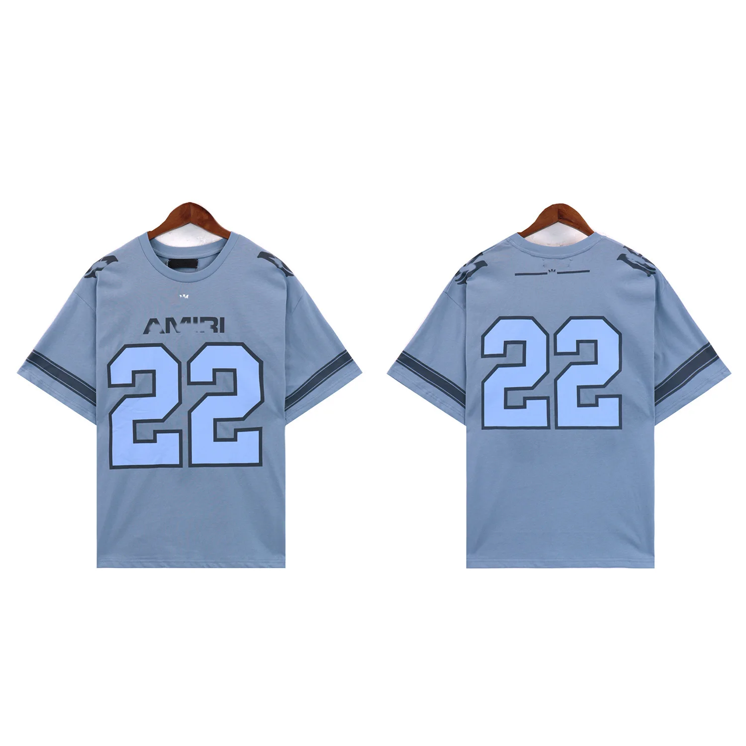 2024 Women Men New American Style No 22 Football Jersey Tshirt Sportwear Summer Mesh Quick Drying Training Tops Short Sleeve