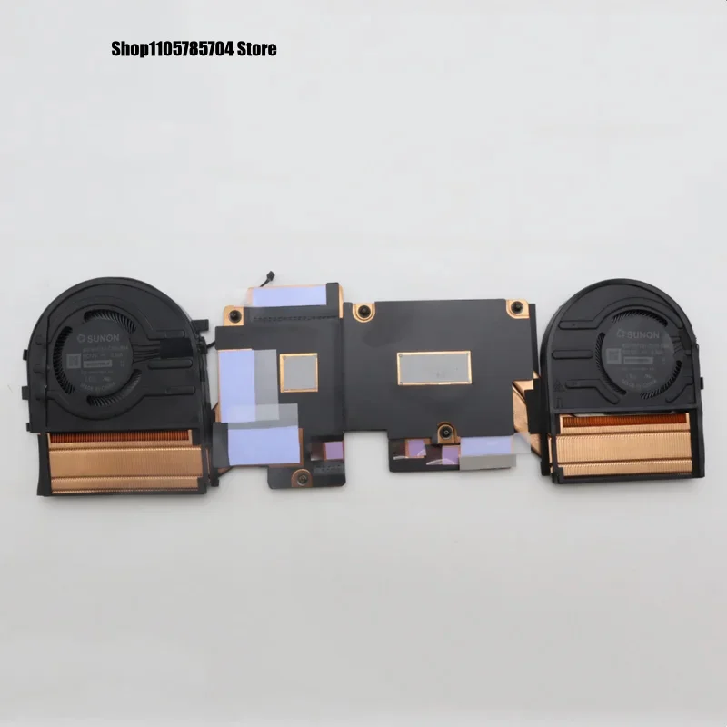 DL New Original For Laptop Lenovo ThinkPad X1 Extreme 5th P1 Gen5 CPU Cooling Fan Heatsink Radiato Cooler FRU PN ：5H41H42462/3/4
