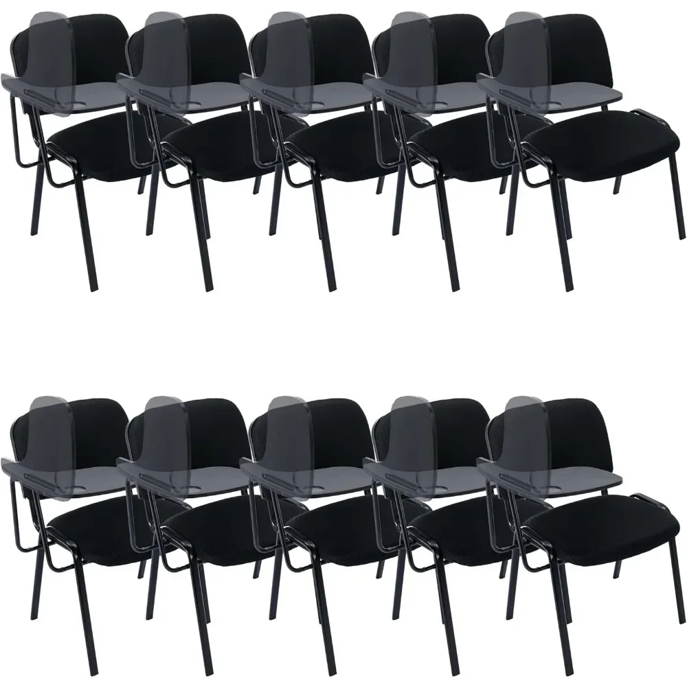 

Mesh Waiting Room Chairs, Stackable Student Chairs with Tablet Arm, Classroom Stacking Chairs for Reception/Office Conference