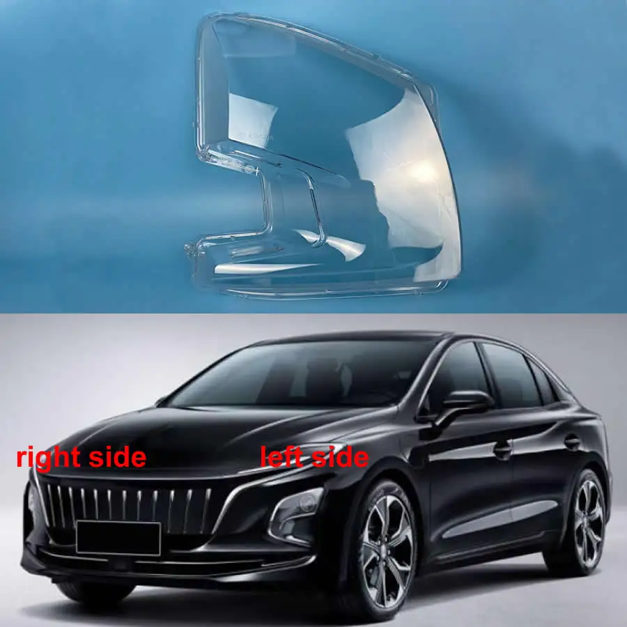 

Прозрачный чехол для передних фар EQM5 2021 2022 2023, замена оригинального абажура из плексигласа для Hong Qi