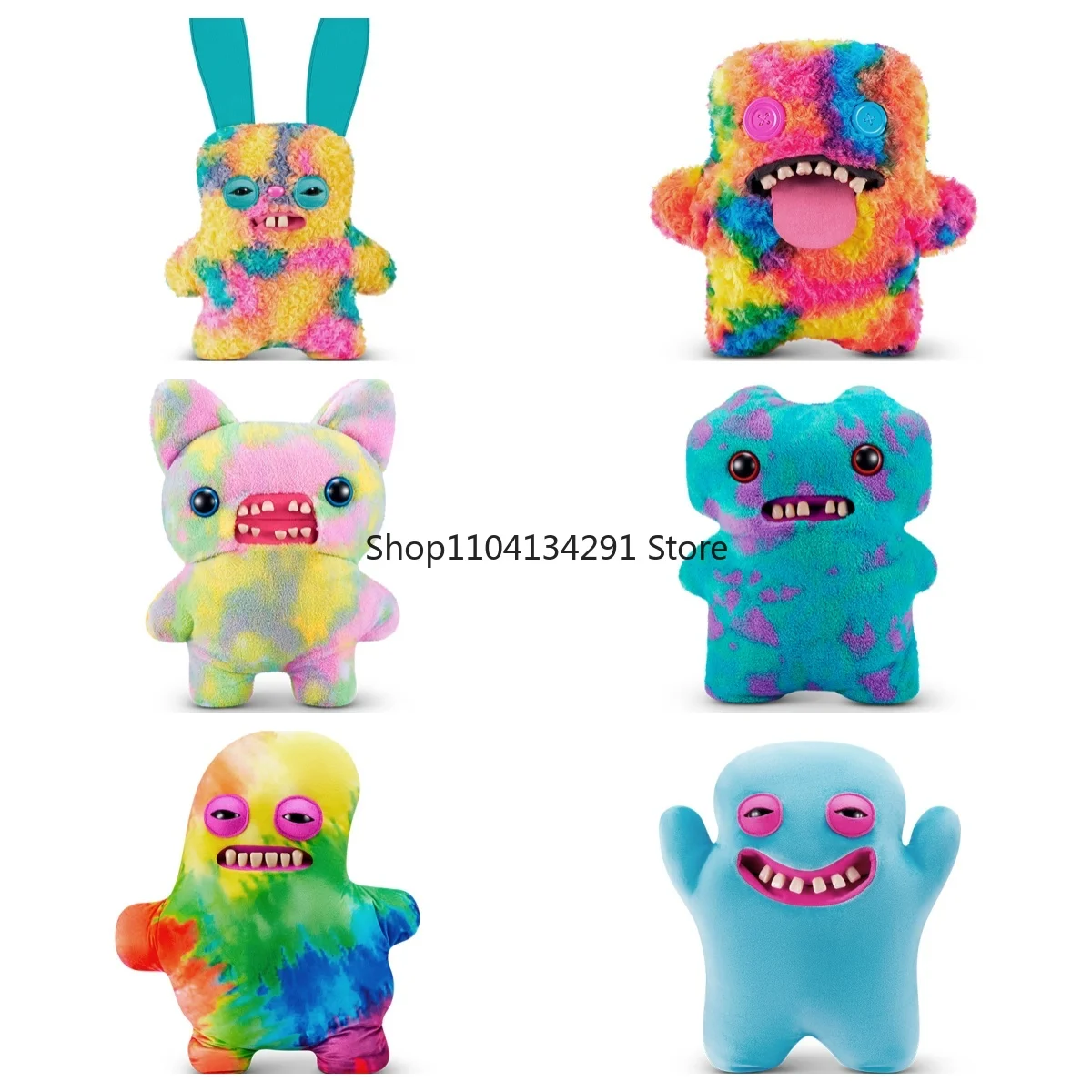 

Оригинальная плюшевая игрушка Fuggler Budding Monster Big Dream Giant Treasure серии 47 см, милая и необычная игровая фигурка