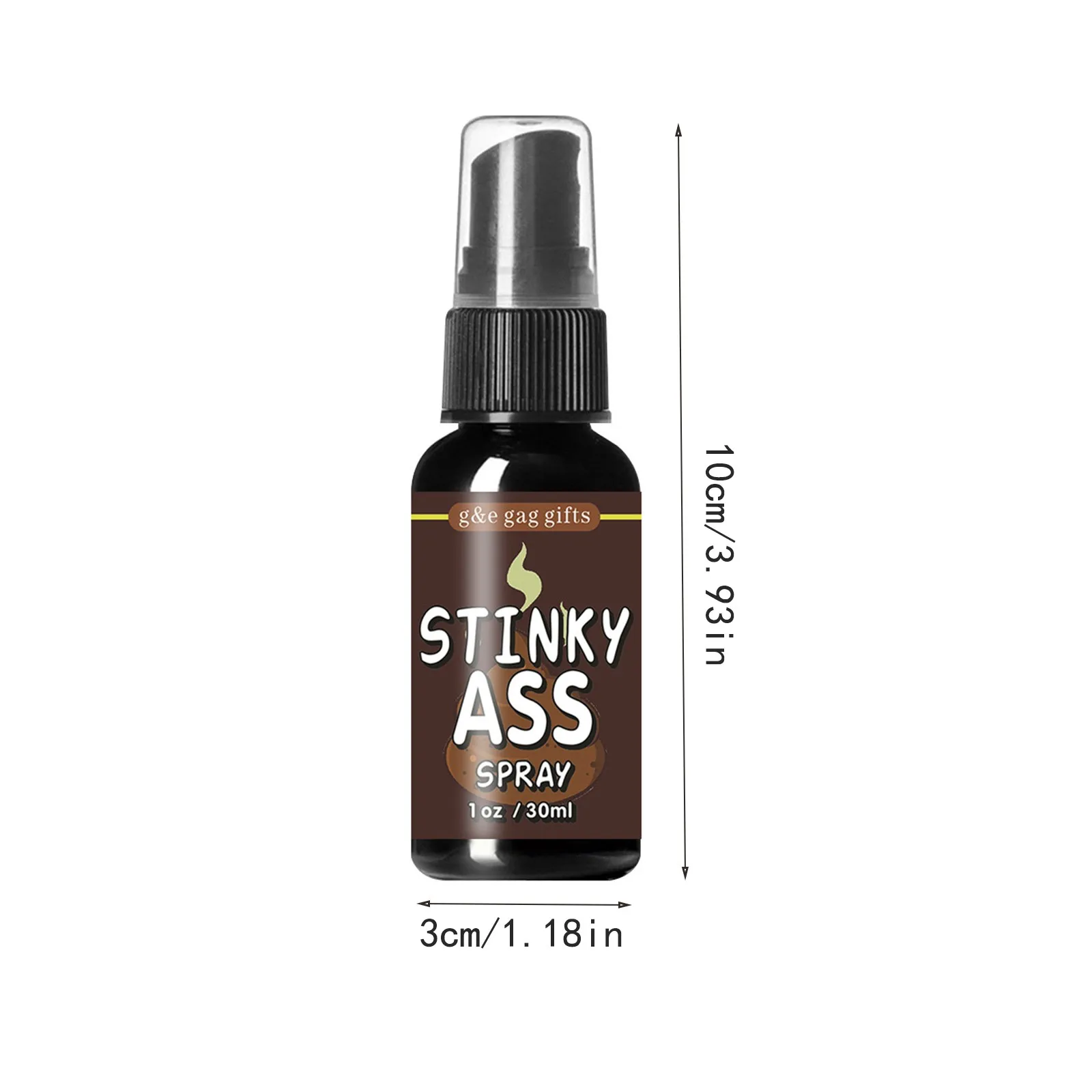 30ml Poop Spray Creative Liquid Fart Gag Prank Joke Spray Funny Toy Non-Toxic Stink Bombs Extra Strong Smelly Stinky Gas Spray