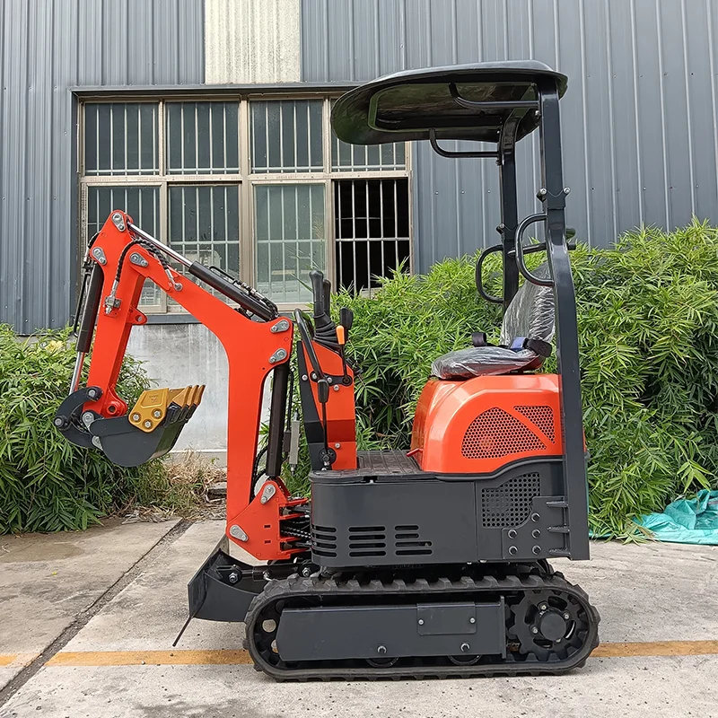 

Customized 1.0 ton small excavator hydraulic crawler 800kg construction tool micro excavator for sale in Chinese factory