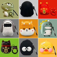 Cute Cartoon Anime Headphone Case For Redmi Buds 3 Pro Wireless Earphone Box Airdots 3pro Earbuds Soft Silicon Protective Cover
