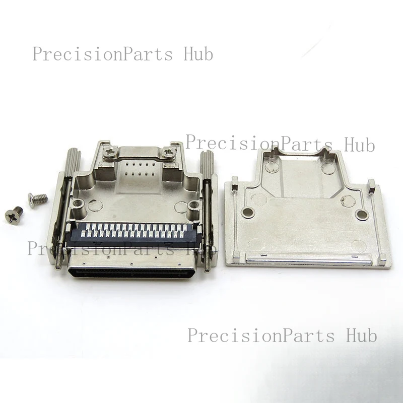 VHDCI 68P Connector SCSI 68Pin Male Head Small 68 Male and Female Head with Iron Shell Piercing Wire Type