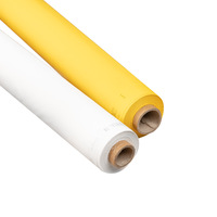 127cm Width 80/100/120/150/180/200/250/300/350Mesh White Polyester Silk Screen Printing Mesh Fiber Screen Mesh for Pcb Printing