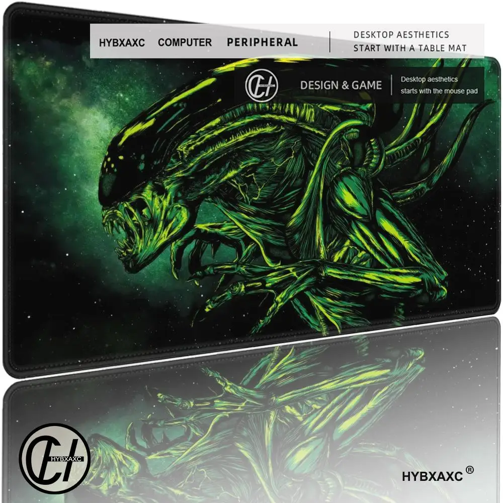 

HD Alien Xenomorph Mouse Pad XXL Computer Accessories Large Keyboard Laptop Table Pad The New Product Gamer Gaming HYBXAXC