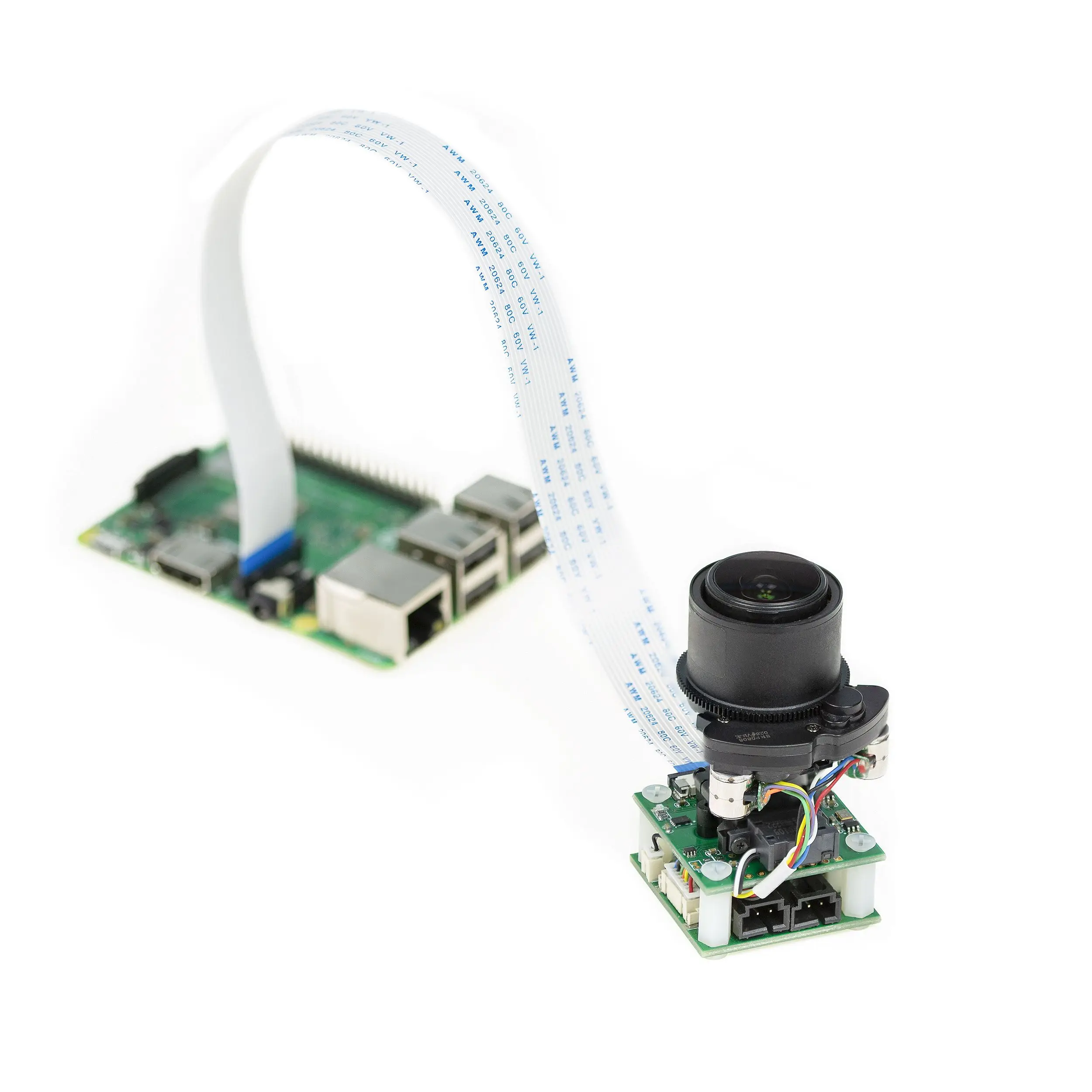 Arducam 8MP Pan Tilt Zoom telecamera PTZ per Raspberry Pi 4/3B +/3 e Jetson Nano / Xavier NX e NVIDIA Orin NX/AGX Orin