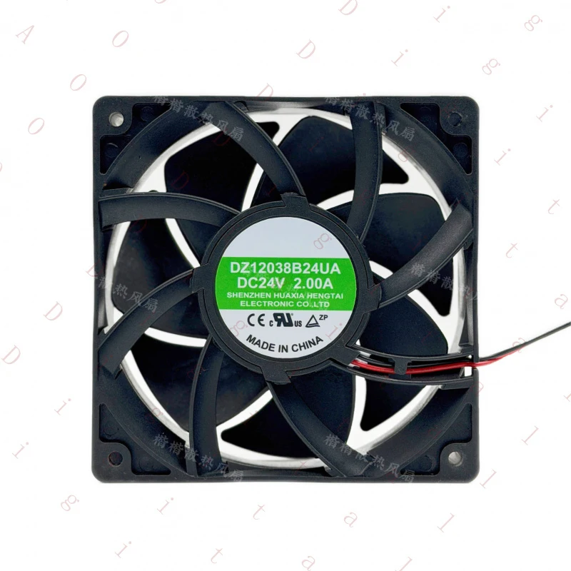 W W Yimeng DZ12038B24UA 24V 2.00A 12CM high-volume variable frequency inverter cooling fan 30V
