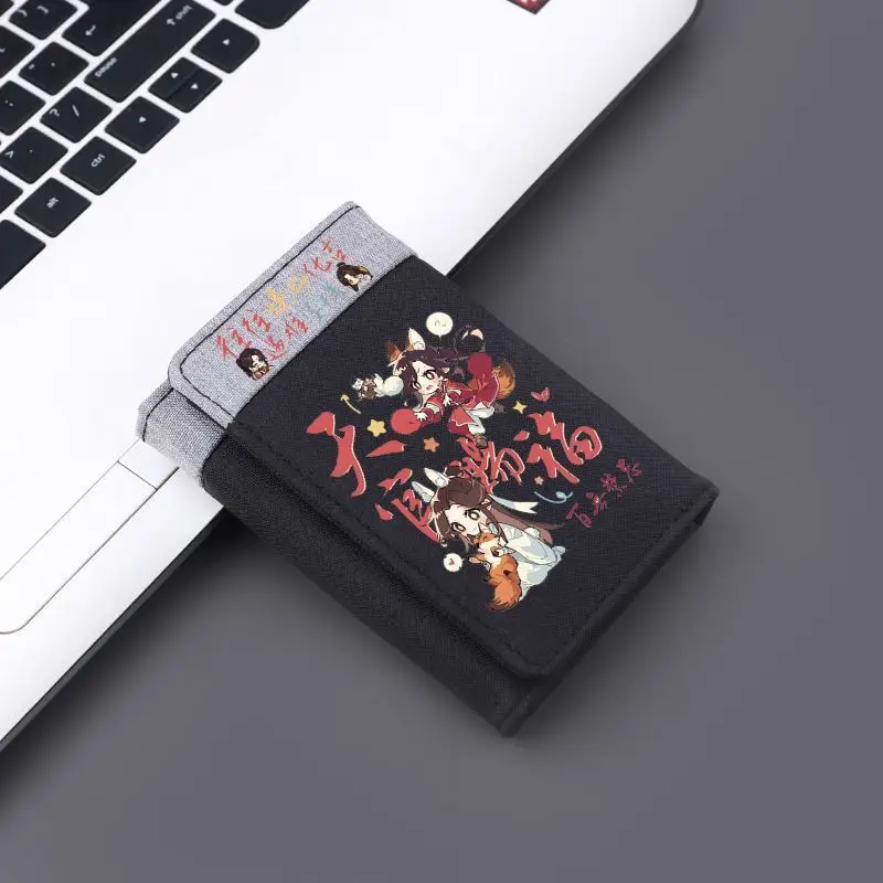 

Tian Guan Blessing Anime Merchandise Student Ins Style Female 70% Off Two-Dimensional Cartoon Small Wallet Card Holder Anime