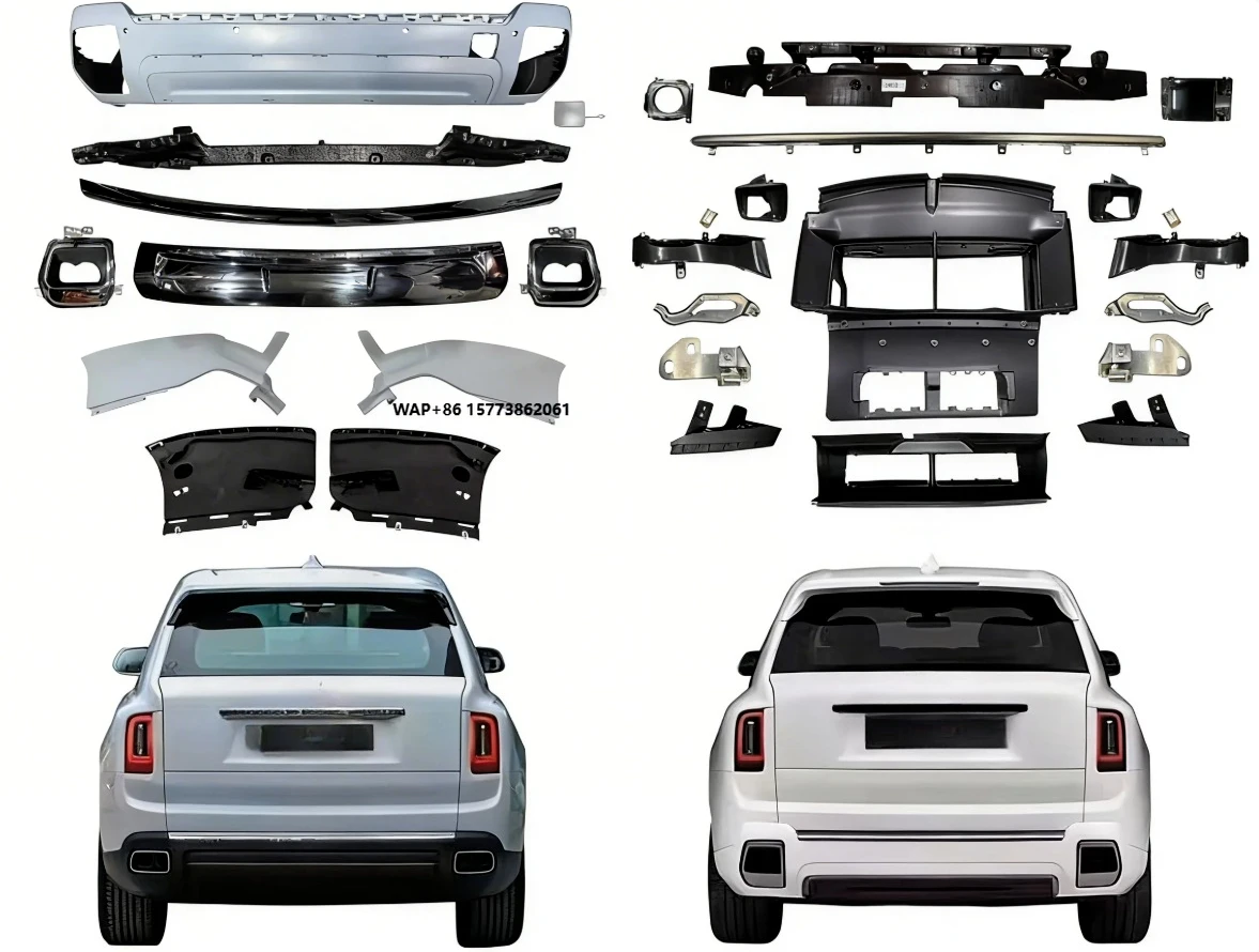 Custom Replacement Body Kit Best Quality for Rolls-Royce Cullinan Body Kit Upgrade New Plastic Headlight Bumper Car Accessory