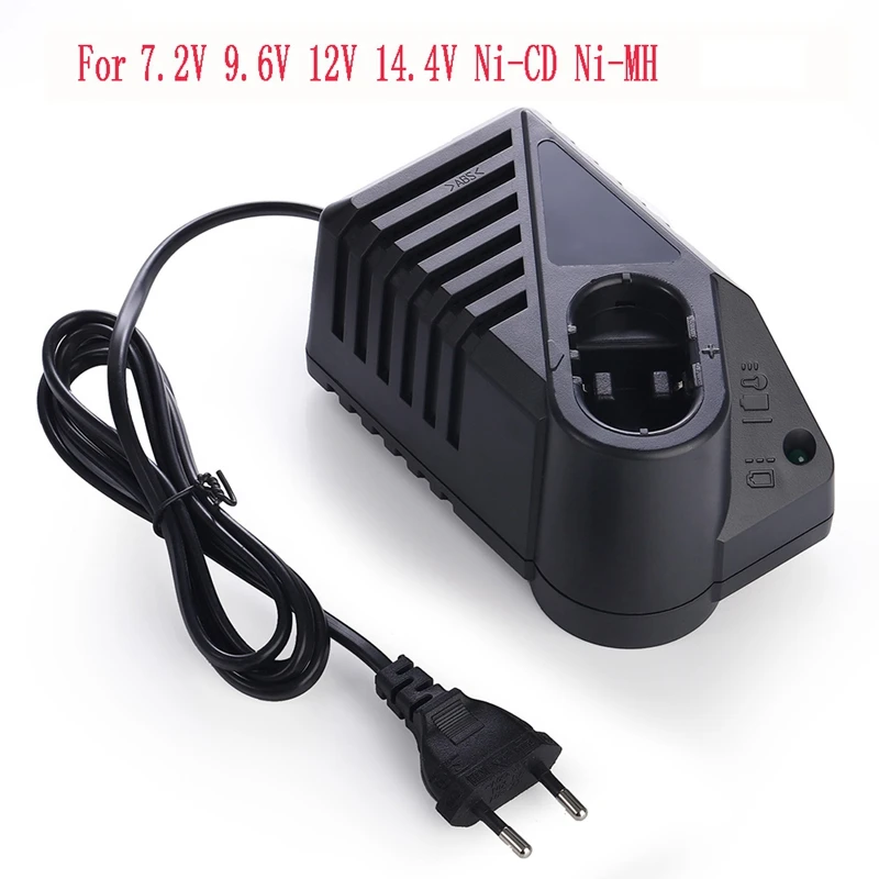 110-240V Charger For  7.2V 9.6V 12V14.4V Ni-MH Battery Electrical Drill Battery GSR7.2 GSR9.6 GSR12 GSR14.4 EU Plug