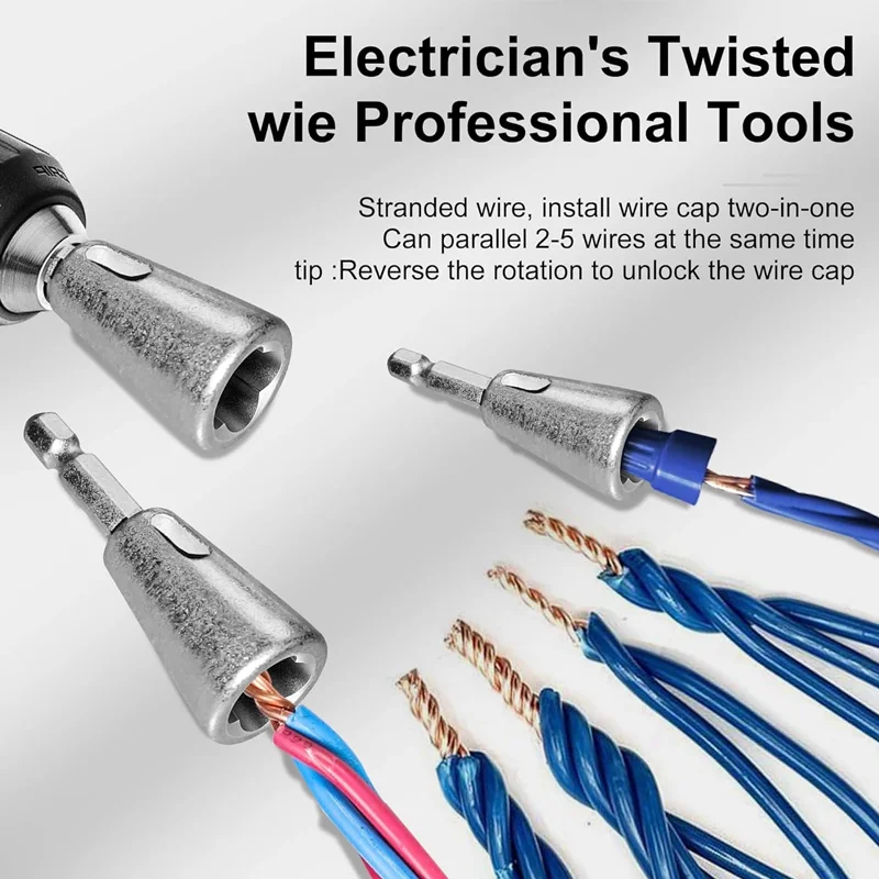 Electric Wire Stripper Fast Stripping Wire Tools &Wire Stripping and Twisting Tool and Professional Electrical Tools Drill