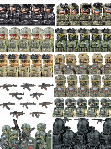 Военные фигурки SWAT Ghost Commando из пластика — детальный вид товара