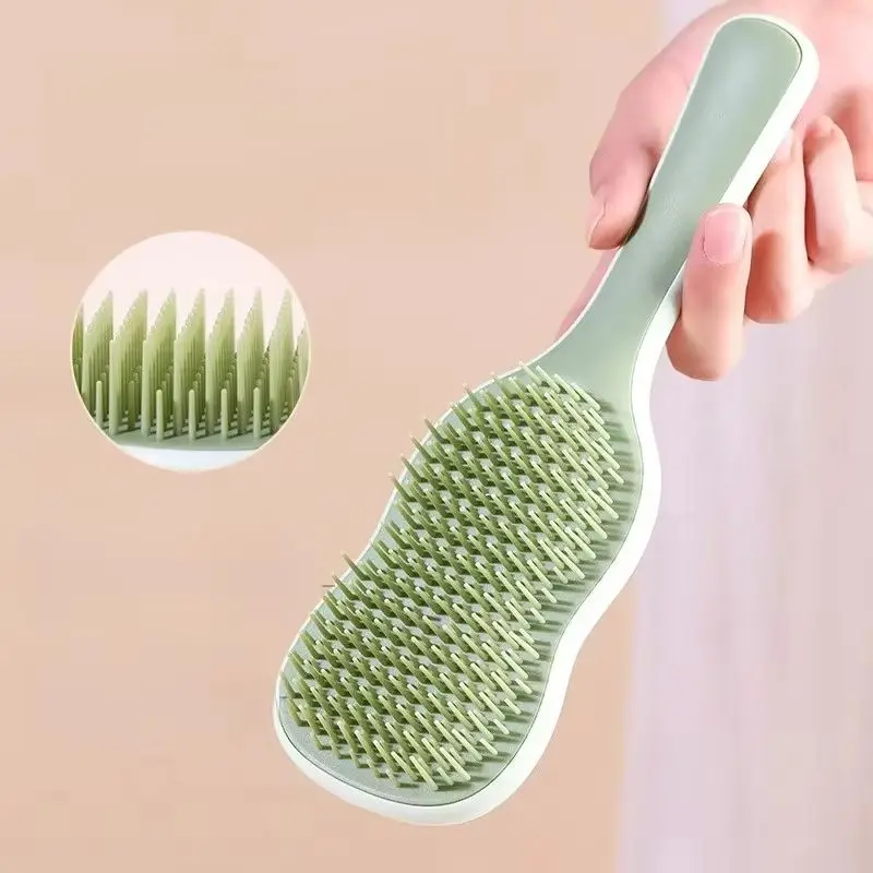 

Anti-Detangling Hair Comb - Massage Features Fast Blow-Drying Curling Hair Brush Styling Tool for Efficient Hair Care