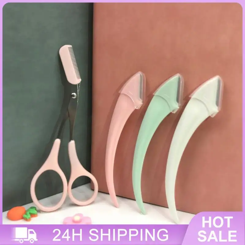 Eyebrow Comb 5 Colors Precise Trimming Shaping Perfect Eyebrows Widely Used Convenient Design Eyebrow Shaping Tool Set