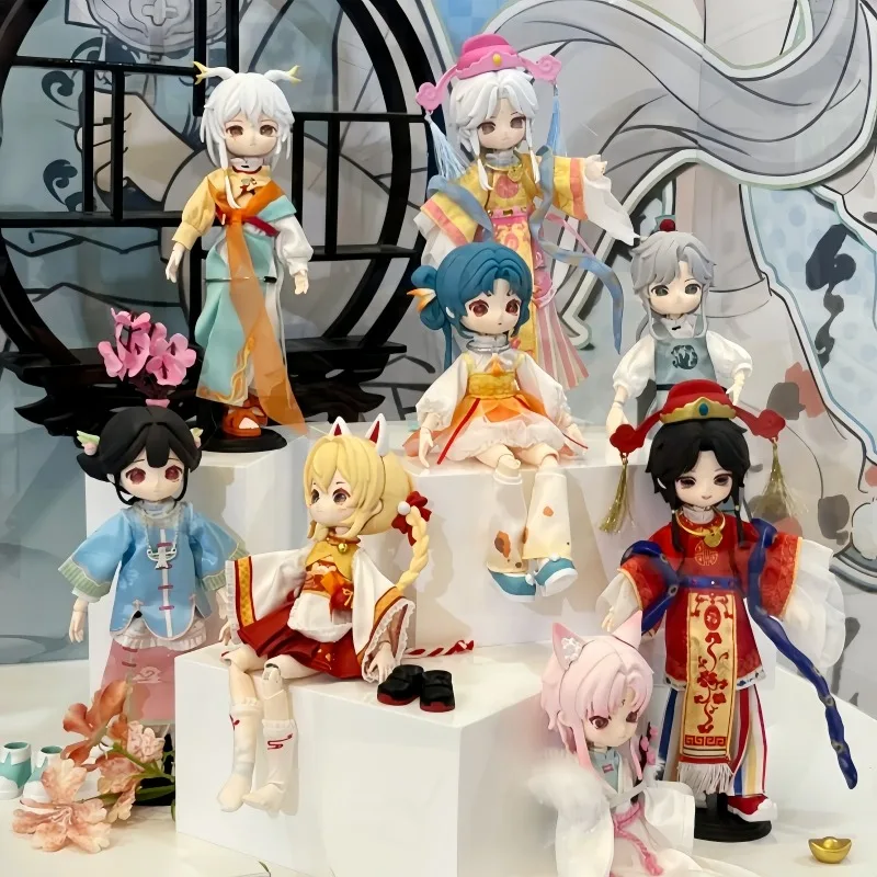 

Genuine Hot Sale Nagi Step Whispering Wind Series Mystery Box Blind Box Mjd 1/12 Model Action Figure Surprise Box Birthday Gifts