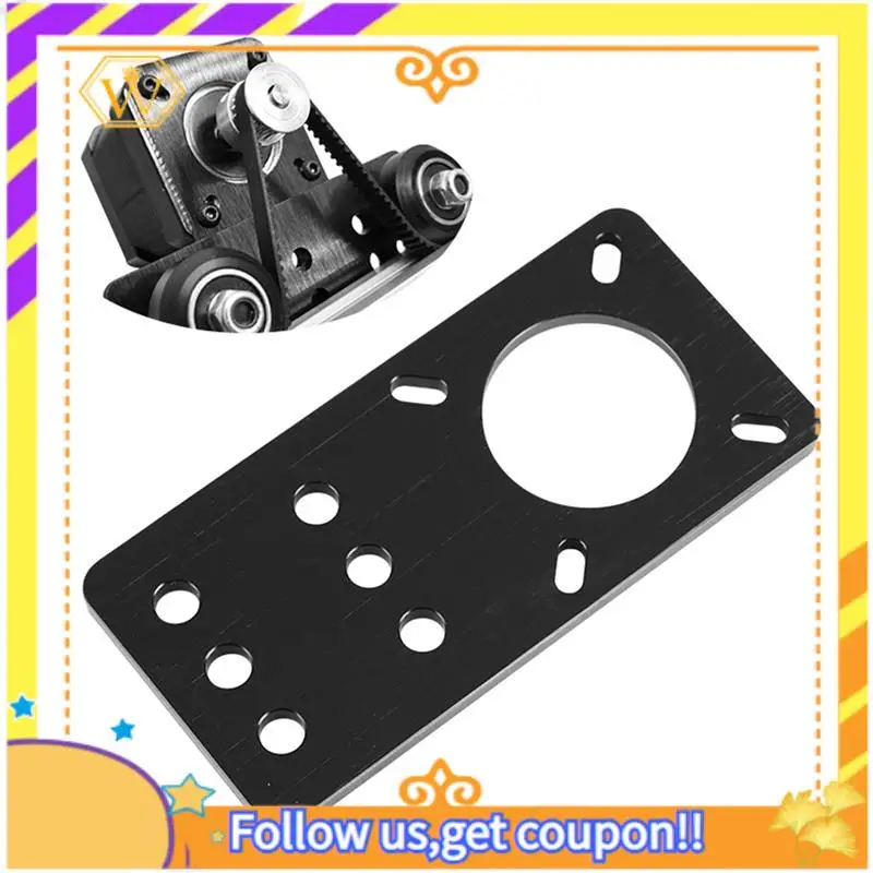 

A01K-5X 3D Printer - Aluminum Nema 17 Stepper Motor Mount Plate For CNC Machine 3D Printer For Openbuilds CNC Parts