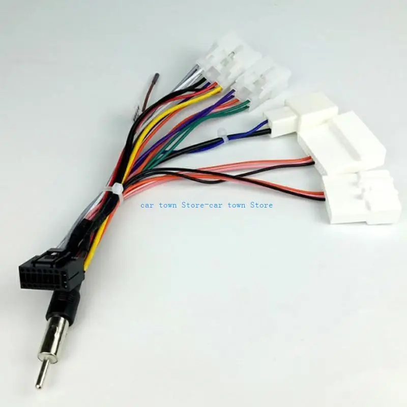 RXJE FOR-TOYOTA POWER SALEGENSO CONECTOR 16 pinos Receptor arnês elétrico Receptor instalação estéreo Codificada pelos