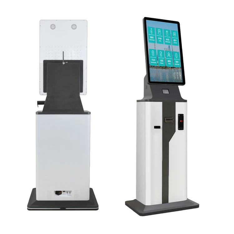 Parking Lot Entrance Entry Ticket Machine Queue Management Kiosk Ticket Machine For Games Parking Payment Machine Stand Kiosk