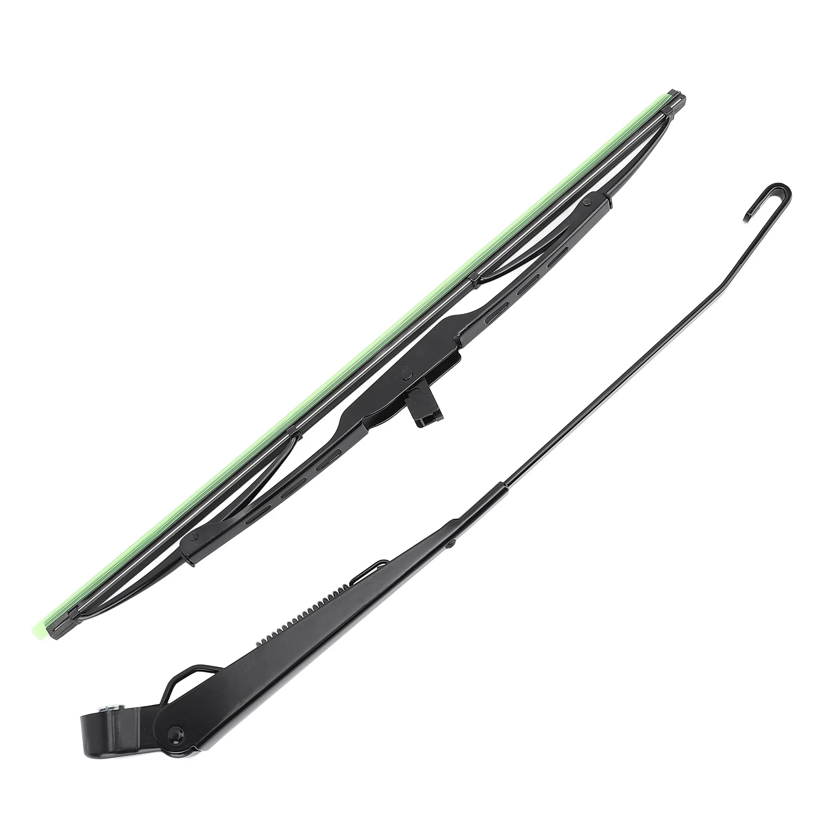 105° Wiper Arm with Blade 0390506510 Long Shaft Windshield Wiper Arm for Willys Tractor Fishing Boat ATV UTV