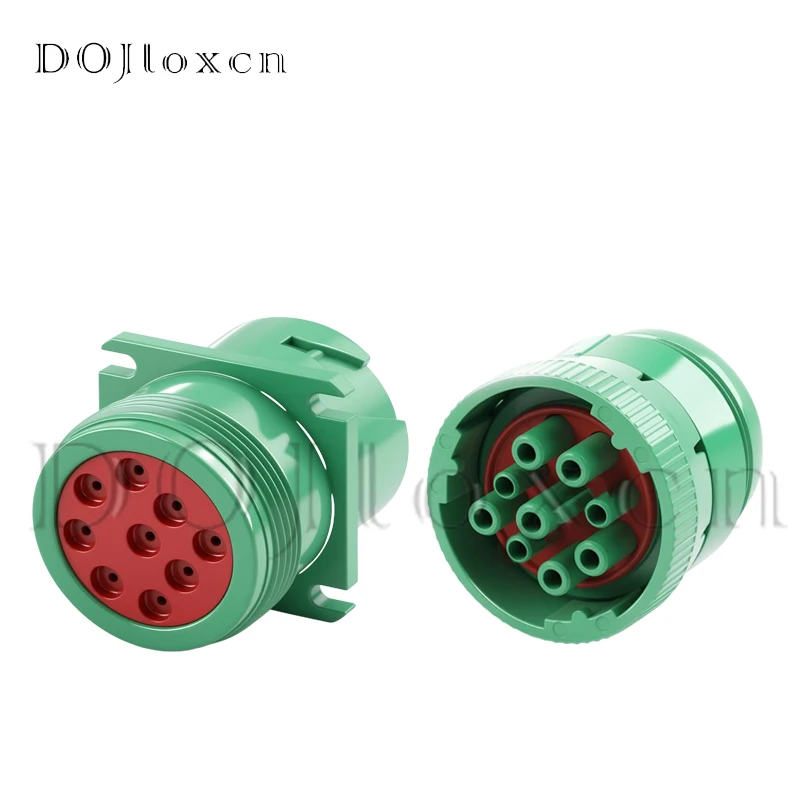 

1 Set 9 Pin HD16-9-1939S-P080 HD10-9-1939P-P080 Diagnosctic Tool circular Connector HD10-9-1939P-BP03 For Deutsch Track J1939