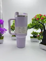 2025 Lidar Com Tampa De Palha De Aço Inoxidável 1200ml Isolado A Vácuo Caneca De Viagem Térmica De Parede Dupla