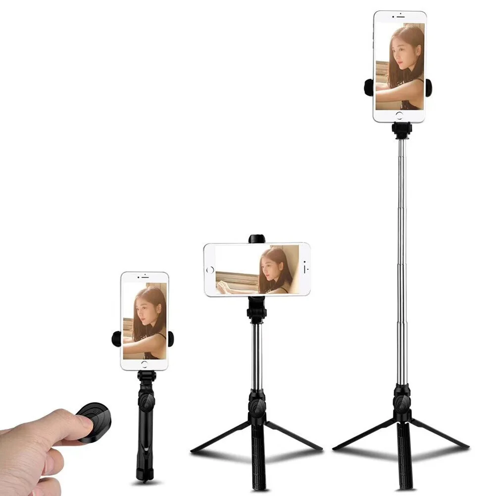 Palo de Selfie Universal ABS para teléfono móvil, Mini trípode, soporte para teléfono de escritorio, estable y ligero