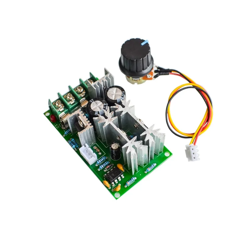 Régulateur de vitesse du moteur12V24V36V48VModule d'entraînement haute puissancePWMController 20AFrégulateur de débit