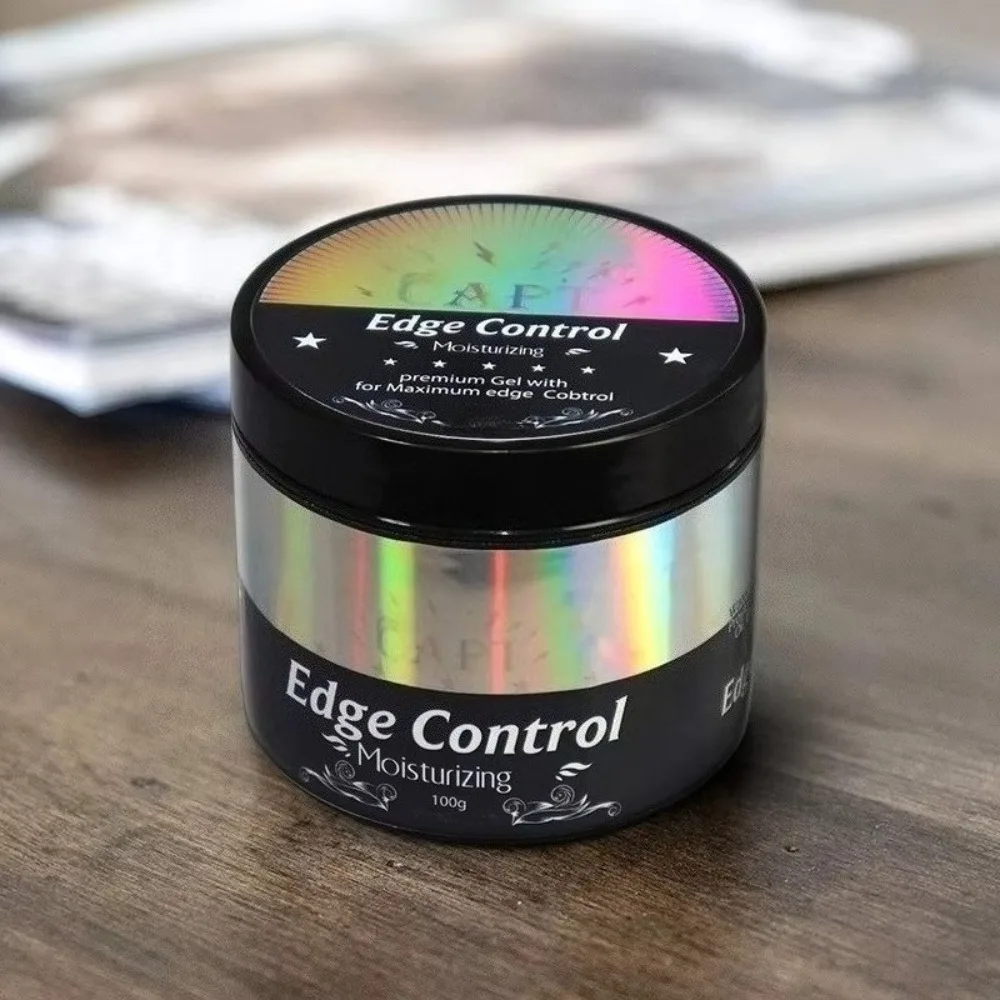 100g Hoegoa Styling Gel is suitable for all hair types, provides strong hold, smooths frizz, enhances shine, shapes quickly, and