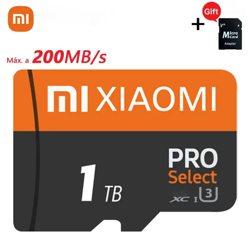 Karta pamięci Xiaomi Micro TF karta 2TB Pro Plus szybka karta pamięci Flash 1TB 512GB 32GB rozszerzona pamięć do telefonu/aparatu