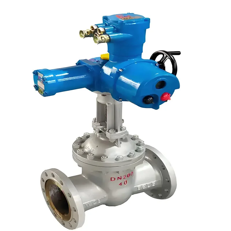 4 inch gate valve pneumatic actuator feed water suction control electric