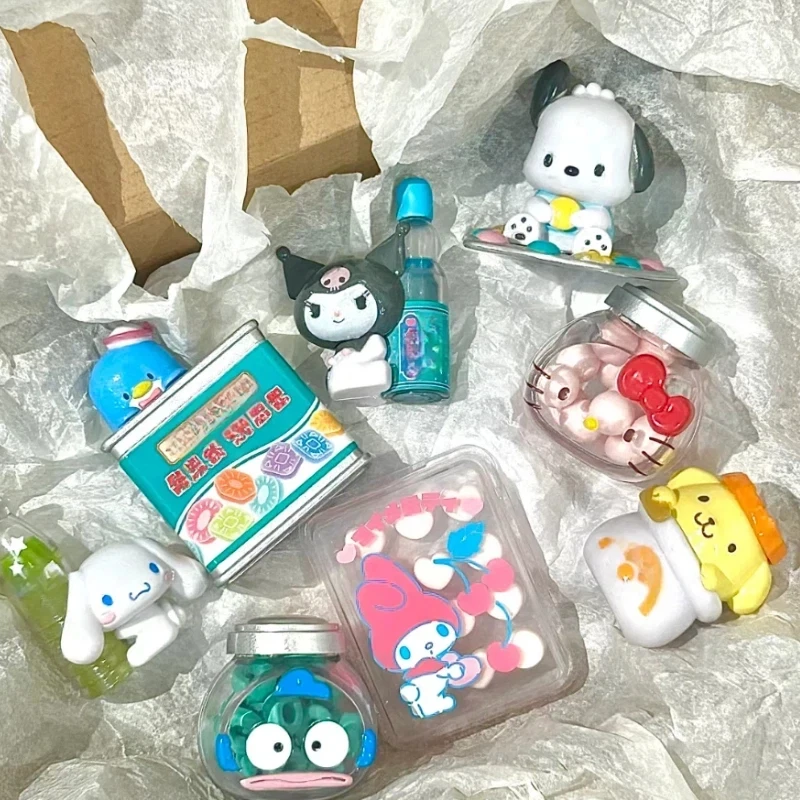 

New Products In Stock 8 Candy Shops Meiletipa Cha Dog Figurines Blind Boxes Scene Decorations Ornaments Surprise Gifts For Girl