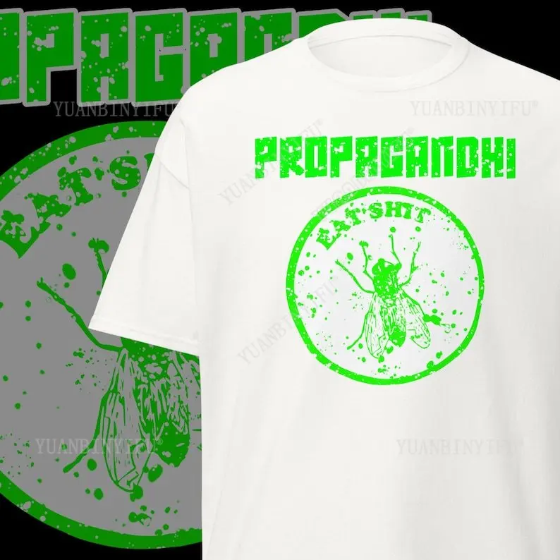 Propagandhi T-Shirt Political Punk Rock Band Merch Vintage Punk Clothing cotton Vintage round neck Streetwear Tees Short Sleeve