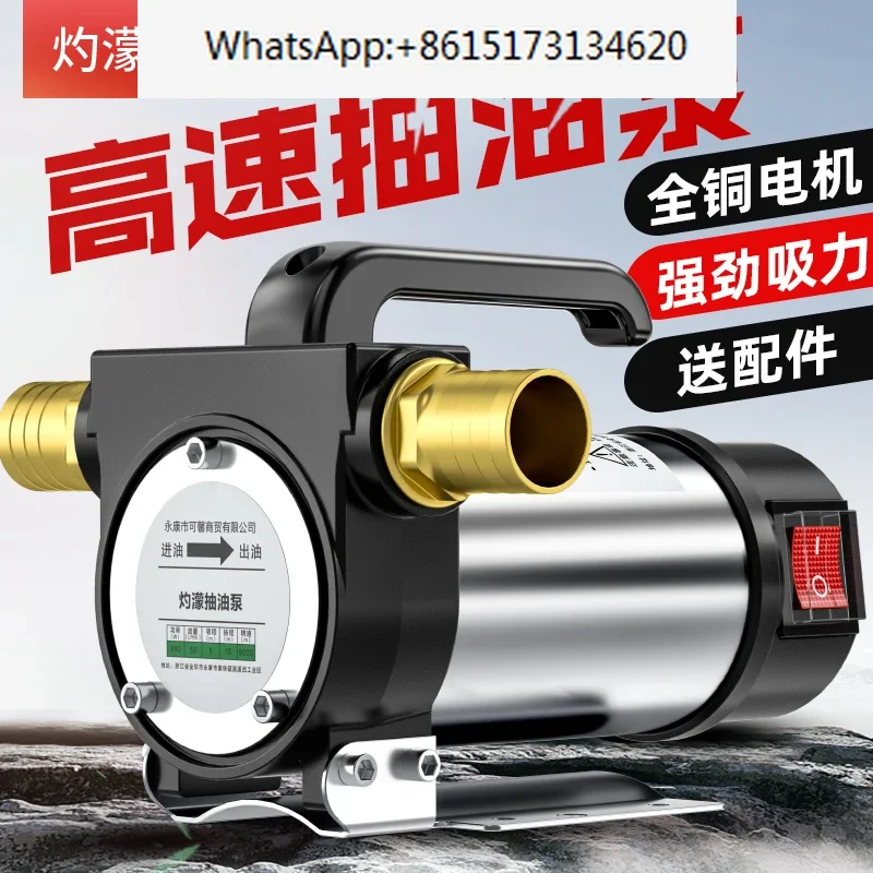 Positive and reverse electric oil  12V24V220V self priming pump DC pump Fuel dispenser