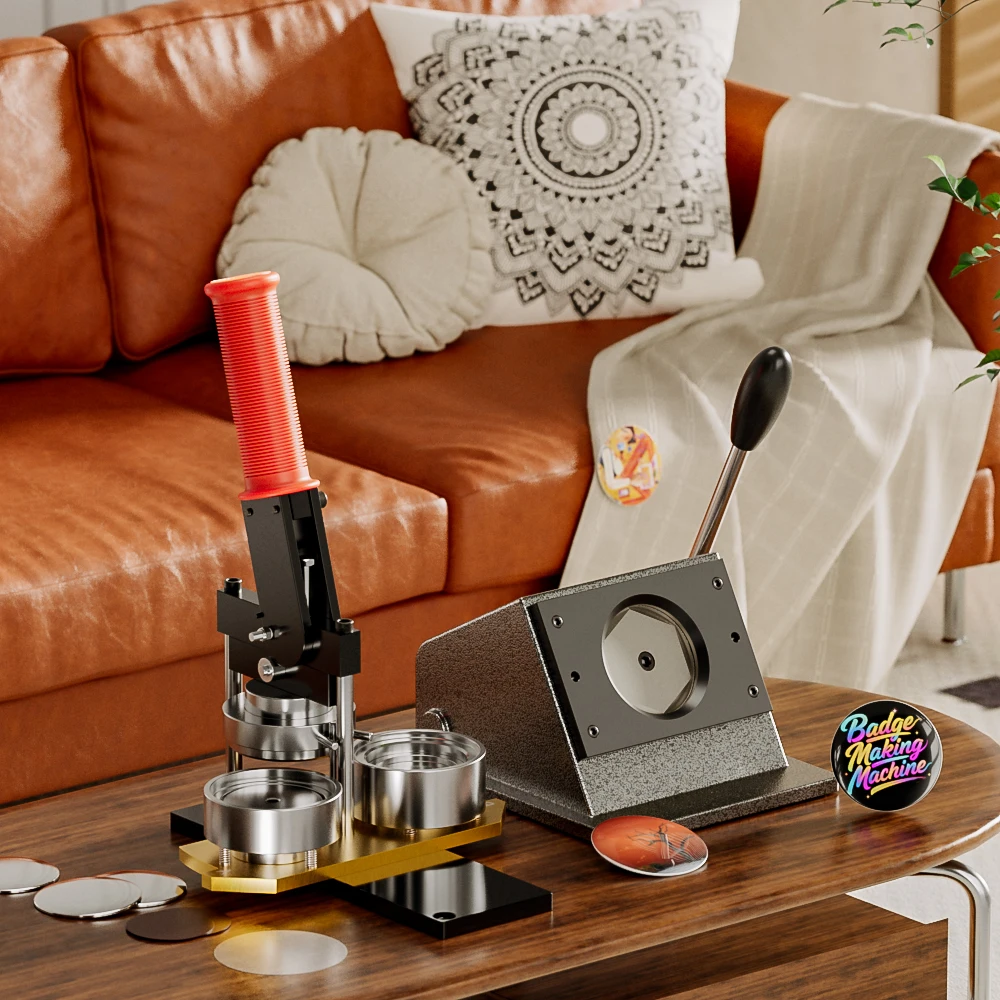 

2.28in(58mm), Mirrors, Paper Cutter, Pin Maker, Badge Punch Press, Button Maker Machine, Bottle Opener, Magnet Maker Machine