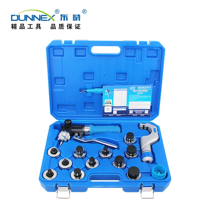 

Hydraulic Tube Expander 10-42mm Copper Aluminum Titanium Stainless Steel Pipes Refrigeration Hand Tool Set