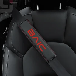 1pcs Car Seat Belt Cover Shoulder Strap Pad Auto Accessories  BAIC Senova X25, X35, X55, X65, Pekín BJ20, EV2, EV5, BJ40, EC3, E