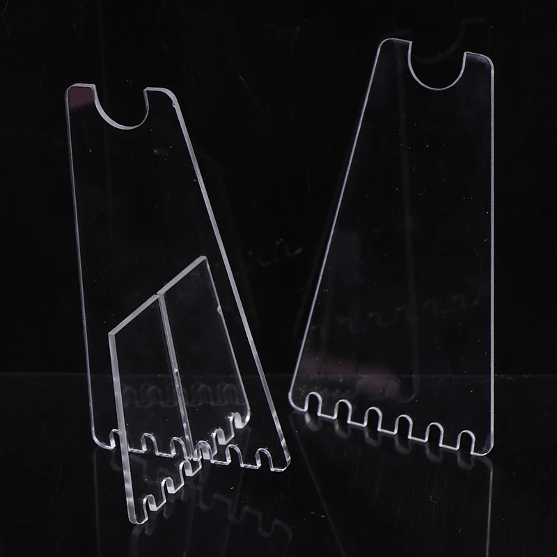 مسند دراجة أكريليك شفاف، مسند قدم محمول لدراجة الطرق الجبلية، مسند غير قابل للانزلاق، أجزاء ركوب الدراجات #4