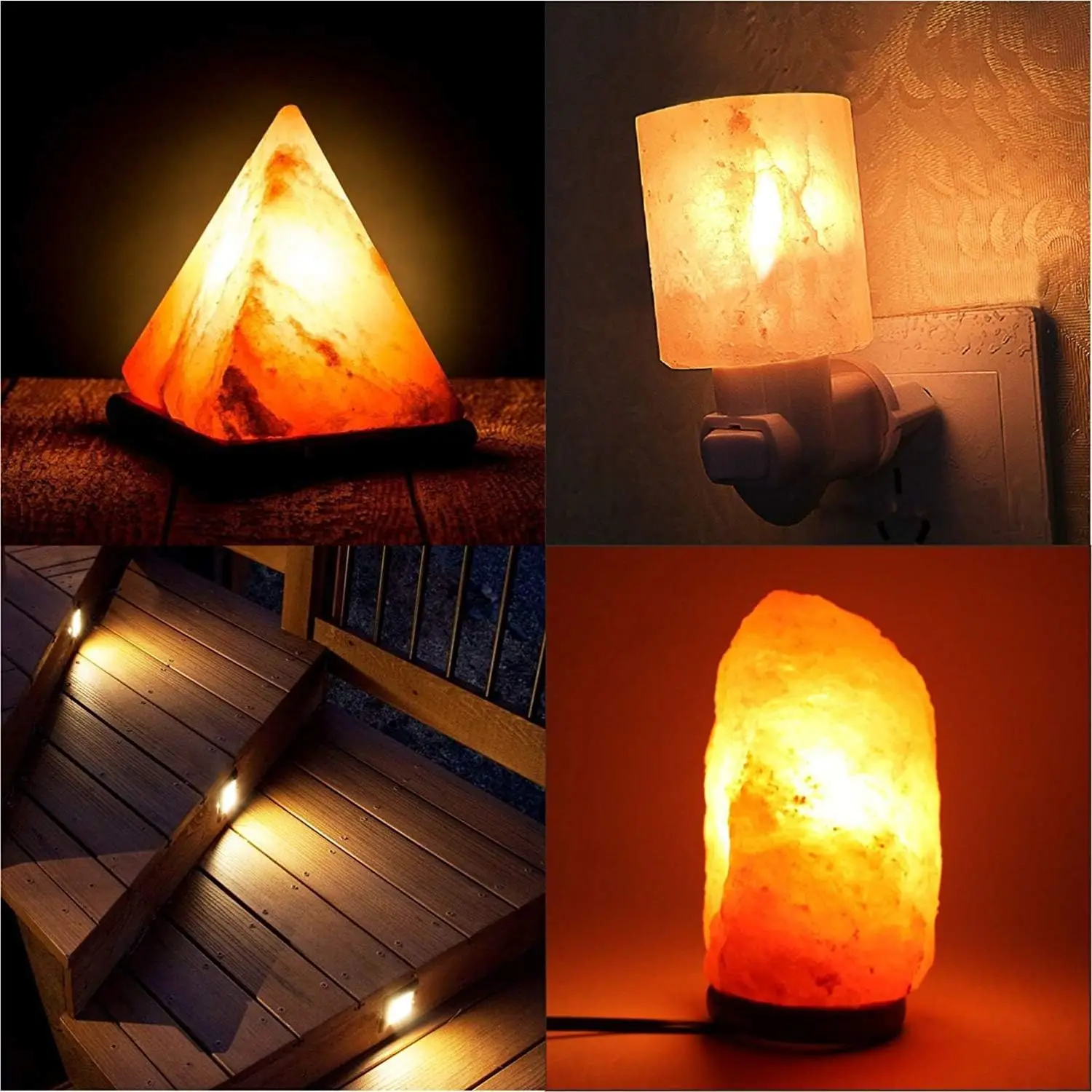 Mini Tube T22 E14 Led 220V Amber Glass Warm White 2000K Vintage Replaceable String Light Chandelier Salt Lamp Decoration Lights