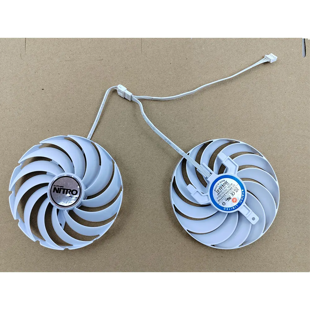 Original 95mm 4pin FDC10U12D9-C AMD RX6750 GRE GPU fans For Sapphire RX6750 GRE 12G D6 video card fans