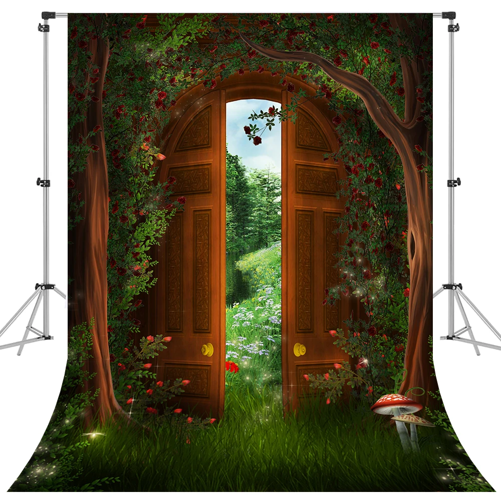 Bonvvie Backdrop Fairy Tale Forest Wonderland Magic Dreamy Jungle Baby Birthday Photographic Background Photo Studio Photophone