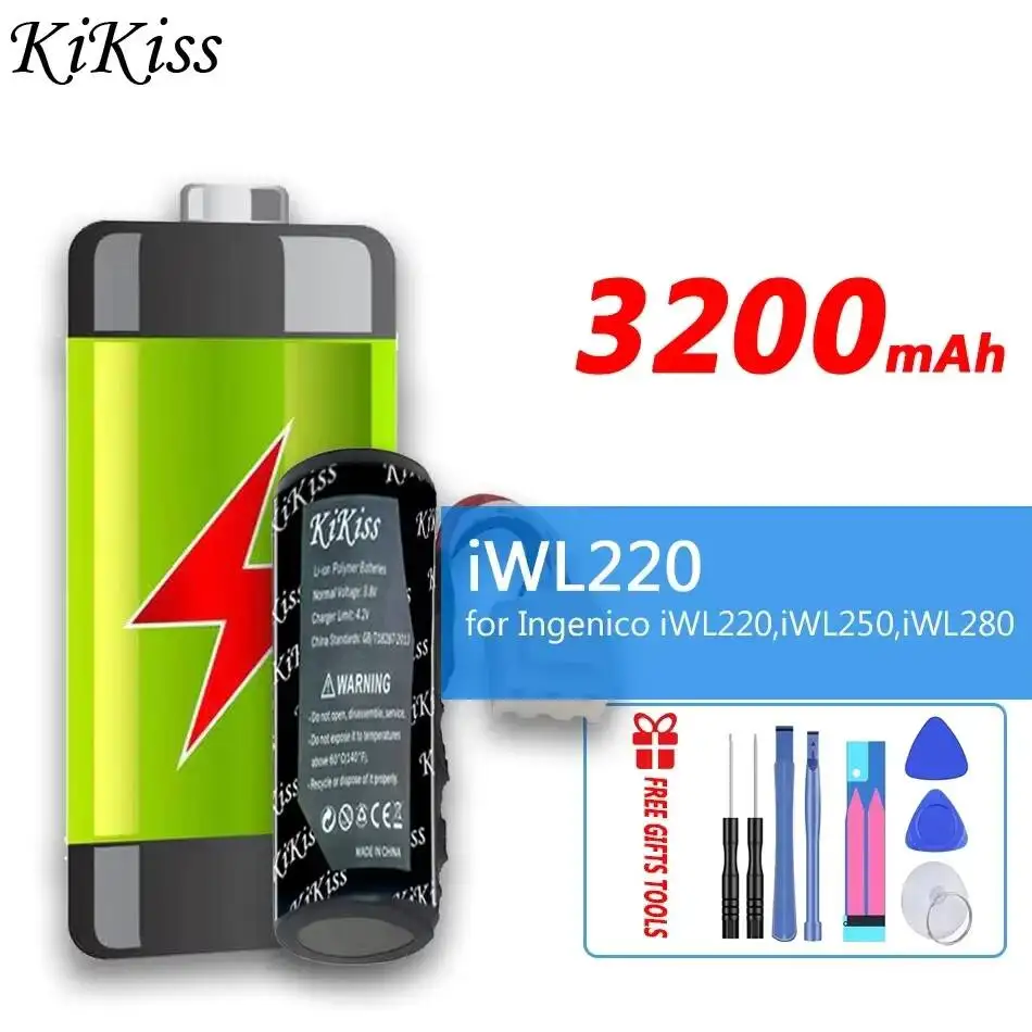 

For Ingenico iWL220 iWL250 iWL280 Iwe280 iWL252 iWL255 iWL251 For Newland ME31 SP610 SP60 3200mAh Durable Battery