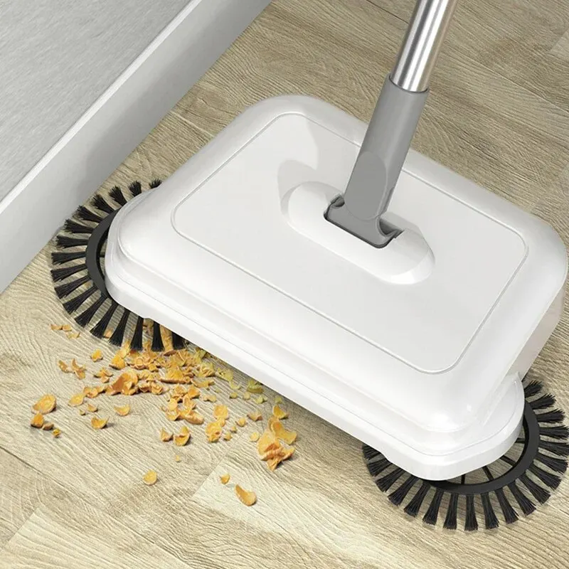 Home 2-in-1 Push Sweeper Office Cleaning Tools Magic Broom Kitchen Floor All-In-One Tool Dustpan Set Vacuum Cleaner With Mop