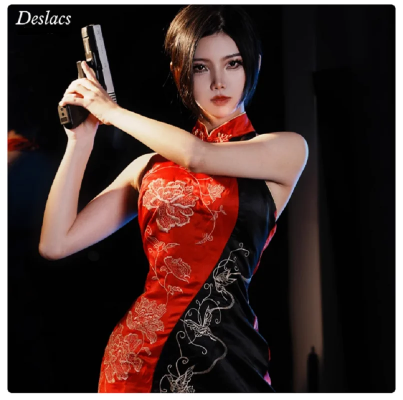 

Hot selling heavy Aida Wang cheongsam cosplay costume remastered game with the same cosplay costume customized for women