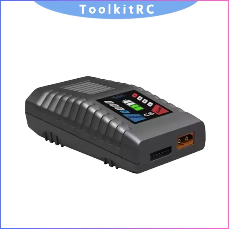 

ToolkitRC C6 AC 50W 5A Easy-to-Use Charger, Wide Compatibility for 1-6S Lipo LiHV LiFe NiMH RC Car Drone Battery