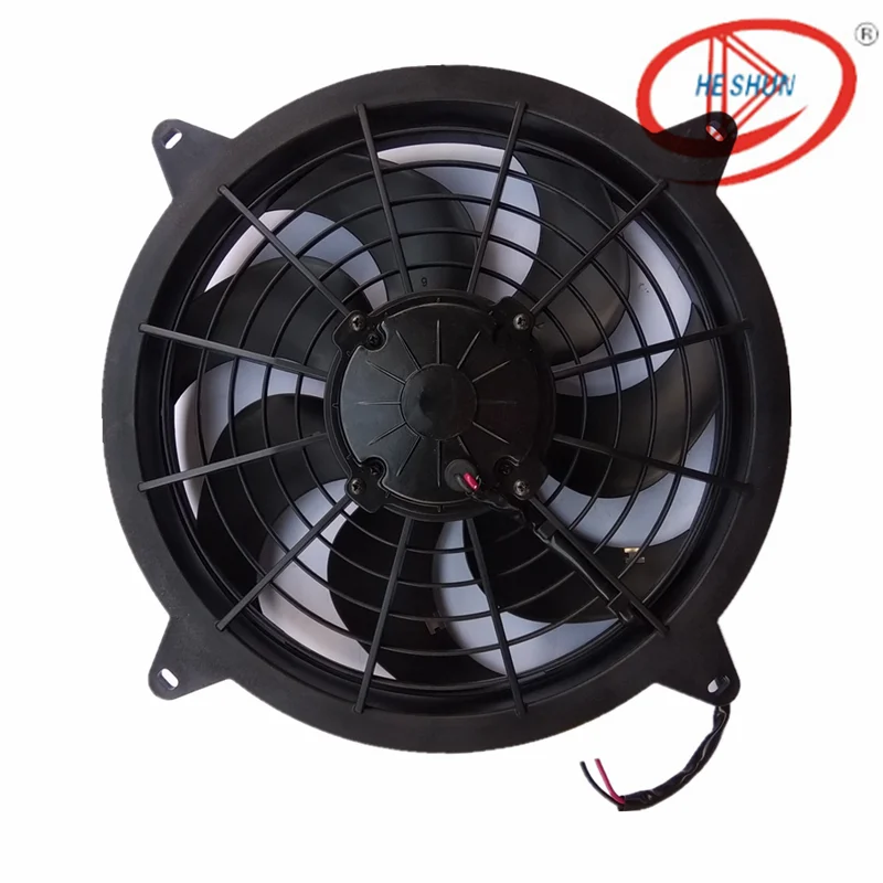 

factory direct 266 7-bladed sucking fan Bus Construction Truck Air Conditioner sucker Radiator 24v Radiator Fan 3000rpm 2000m³/h