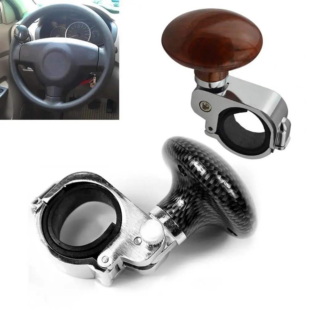 Steering Wheel Ball Alloy Anti Slip Universal Handle Aid Booster Ball Spinner Coaches Buses Knob Auto booster Car Accessories