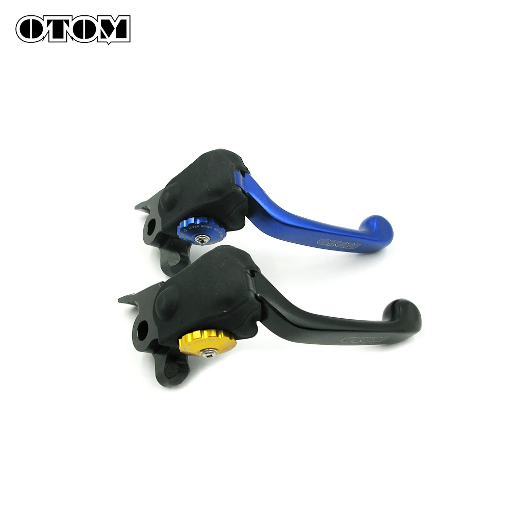 OTOM 2014-2024 Motorcycle Front Brake Lever 7 Gears Adjustable Foldable CNC Handle For KTM HUSQVARNA GASGAS BREMBO 250 350 450